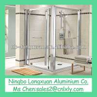 customized aluminium profile for shower enclosure