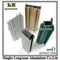 Customized anodized aluminium sliding door profile