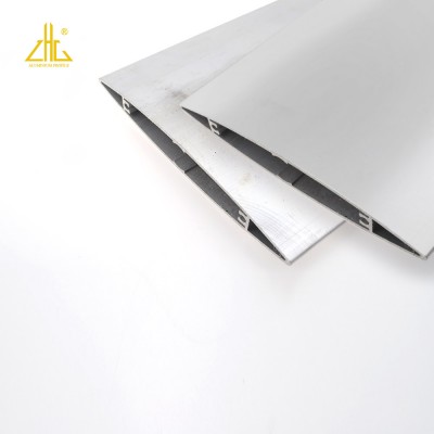 6063-T5 Alloy Anodized Aluminium Extrusion Fixed  Louvered Window  Profiles For Outside Sunshade