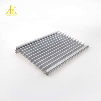 Aluminum led extrusion profiles, OEM aluminium profile led heatsink / aluminium heat sink for power amplifier