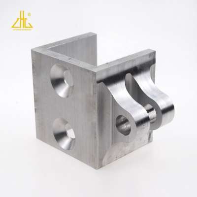 Custom cutting drilling milling machining aluminum profiles for cnc product