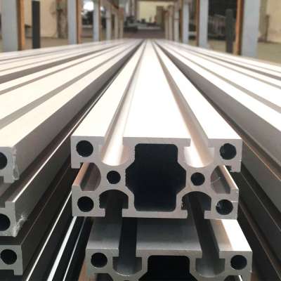 All type of 45x45 aluminium profile v slot aluminum profile 4040 4080 t slot industrial aluminum profile