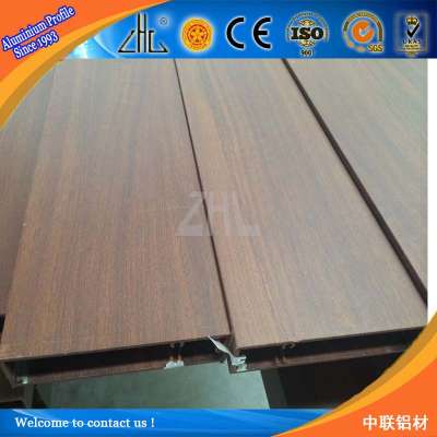 Hot! custom aluminum slat wall aluminum extrusion enclosures suppliers/ OEM aluminum decorative wall panel