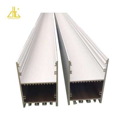 6063-T5 Customized Anodized Silver  U Channel aluminium profile LED Strips frame for lighting frame