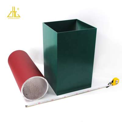New arrival 6063 T5 extruded 100mm aluminum tubes pipes size for lamp enclosure